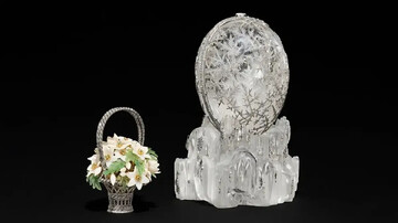 رکوردشکنی تخم‌مرغ الماس‌نشان تزار روسیه | عکس