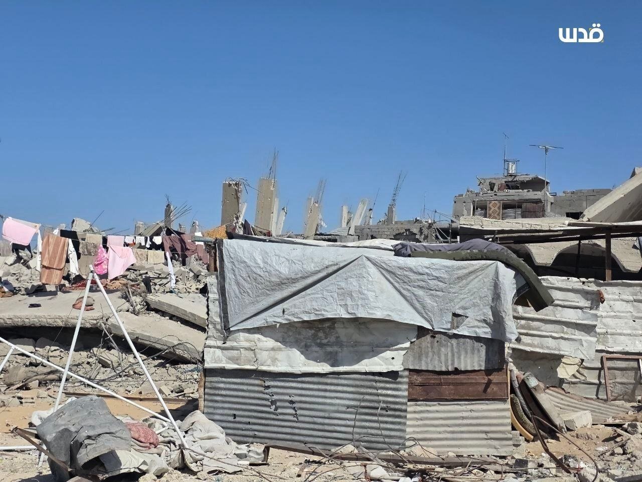 چادر زدن بر خاکستر خانه ها؛ یک تجربه تلخ و شوک آور | تصاویر