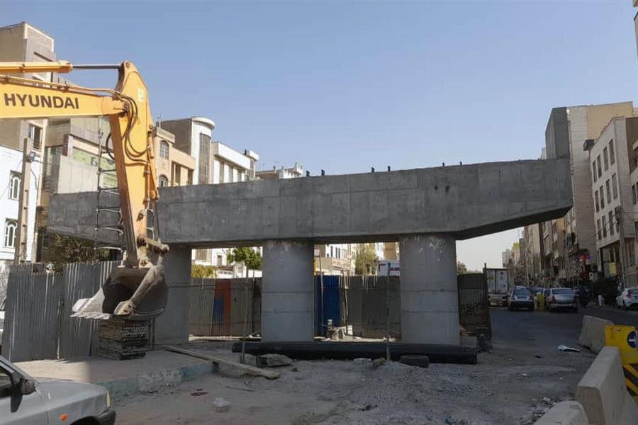پیشرفت چشمگیر در پروژههای عمرانی بزرگراه شهید باقری| پروژه باقری – ۱۹۶ از مرز ۵۲ درصد گذشت باقری