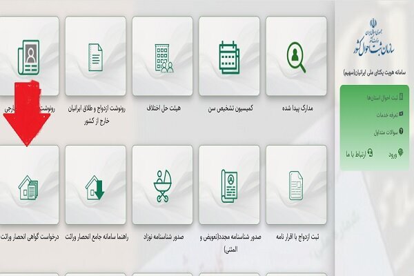 ساده ترین روش برای دریافت گواهی انحصار وراثت انحصار وراثت