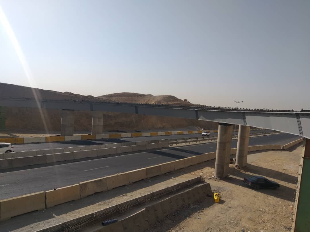 پیشرفت ۶۵ درصدی پل بیمارستان شریعتی پل