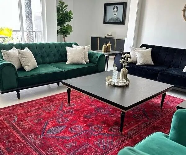 فرش قرمز ؛ نگینی درخشان در دکوراسیون داخلی
