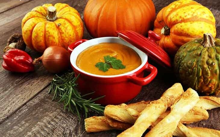 طرز تهیه سوپ کدو حلوایی ؛ بهترین پیش غذا برای تقویت سیستم ایمنی در فصل سرما