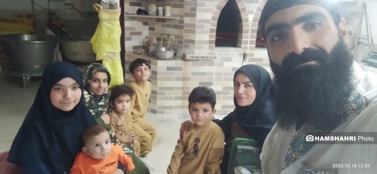 نانوایی خانوادگی در قم | وقتی بچه ها درس شاطری می گذرانند + فیلم