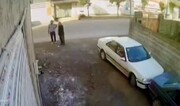 لحظه دردناک سقوط ایزوگام کار از طبقه چهارم + فیلم