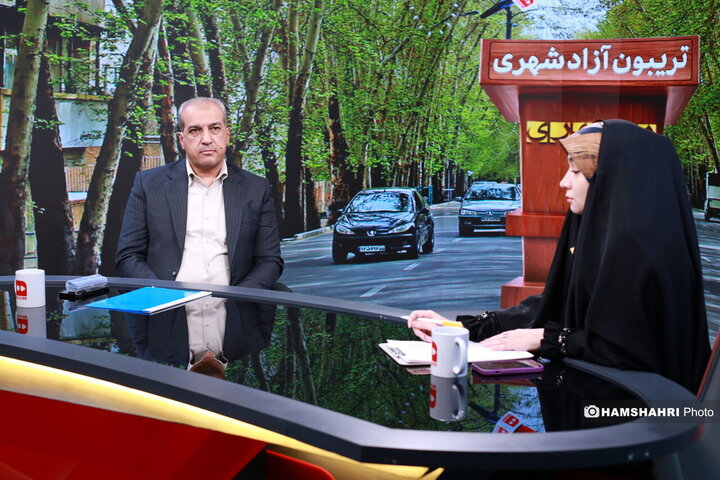 شهردار منطقه یک در تلویزیون همشهری