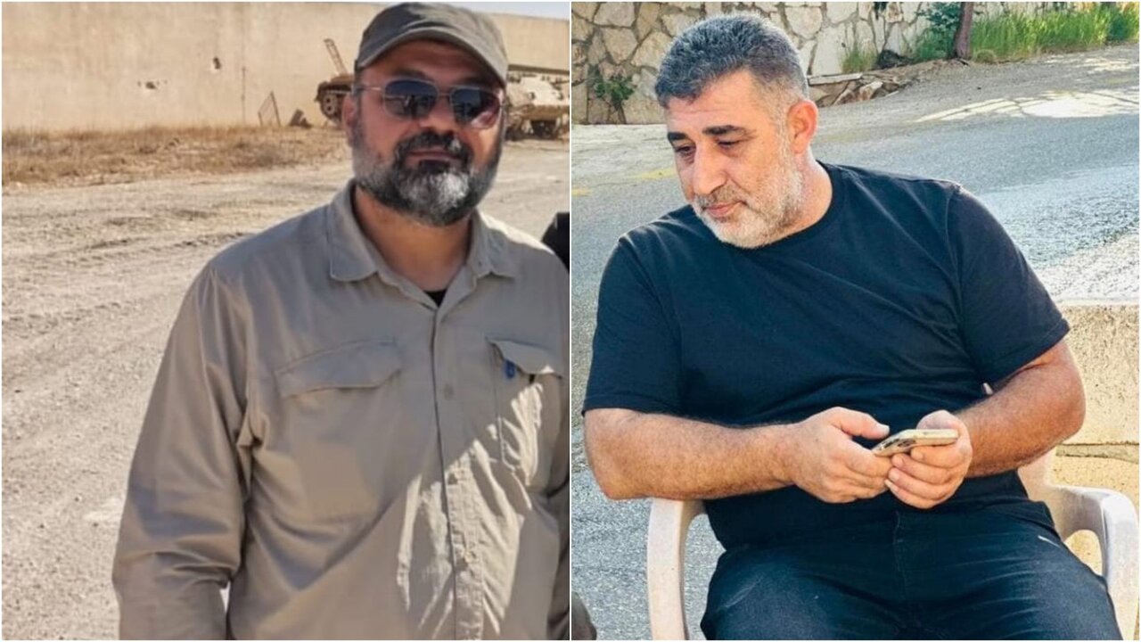 اولین عکس از دو فرمانده حزب الله که با پهپاد اسرائیل به شهادت رسیدند