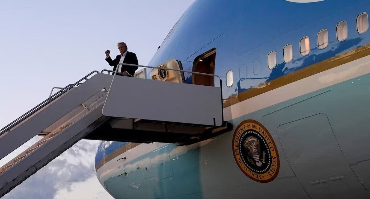 استقبال مختصر ژاپنی‌ها از ترامپ ؛ این بار بدون رقص و تشریفات | ویدئو