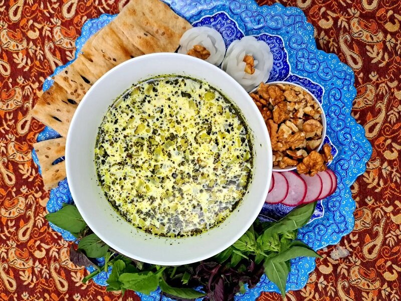 روش تهیه کال جوش با گردو و نعناداغ ؛ ساده ، فوری و ارزان