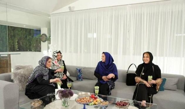 اینجا خانه فریبا نادری است؛ دکوراسیون خانه میلیاردی خانم بازیگر در شمال تهران را ببینید