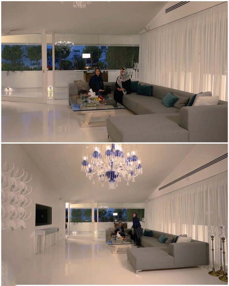 اینجا خانه فریبا نادری است؛ دکوراسیون خانه میلیاردی خانم بازیگر در شمال تهران را ببینید