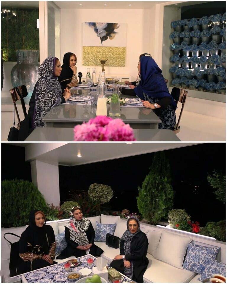 اینجا خانه فریبا نادری است؛ دکوراسیون خانه میلیاردی خانم بازیگر در شمال تهران را ببینید