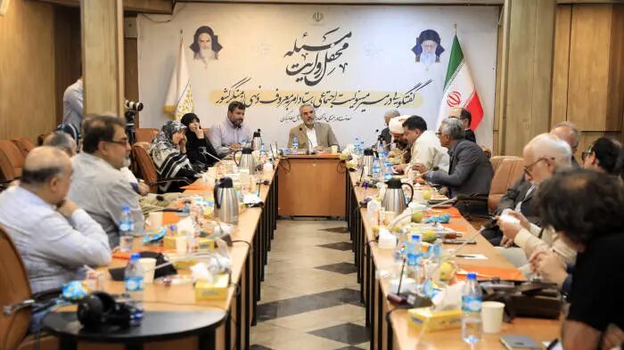 الهام چرخنده در ستاد امر به معروف | تصاویر