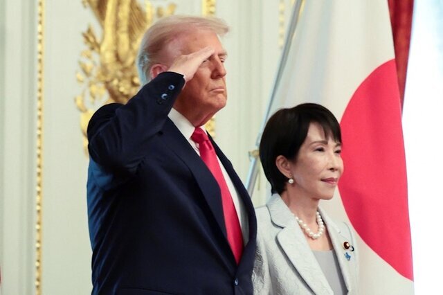 ترامپ با اشاره به بمباران اتمی هیروشیما و ناکازاکی: یک درگیری کوچک با ژاپن داشتیم!