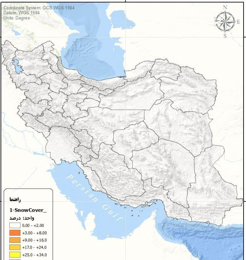 برف در ایران نایاب شد!