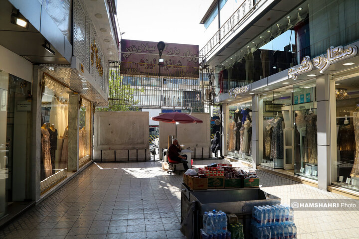 پاساژهای شانزلیزه و آلومینیوم پلمب شدند