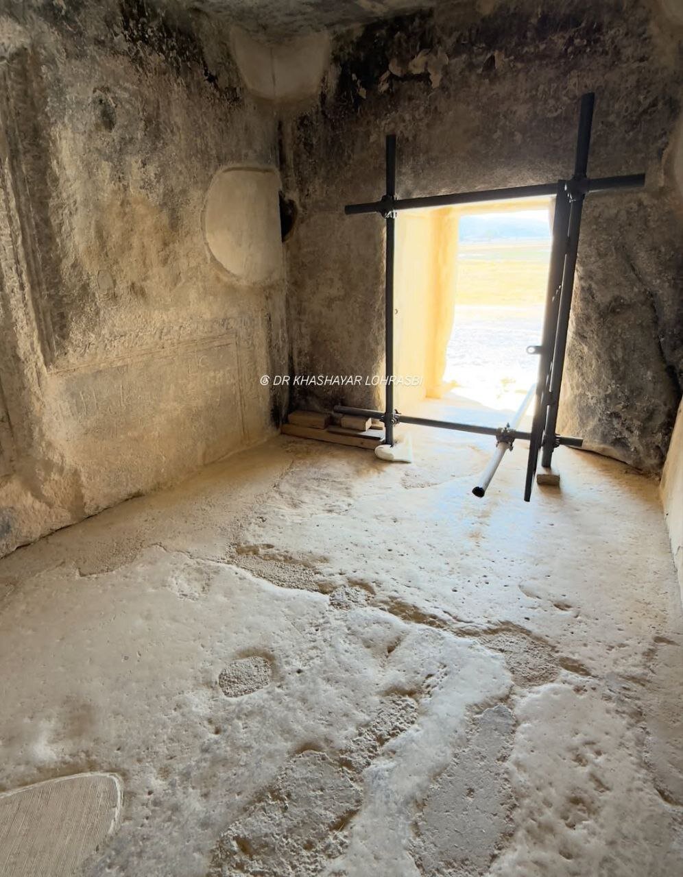 انتشار برای اولین بار؛ درون آرامگاه کوروش این شکلی است | تصاویر