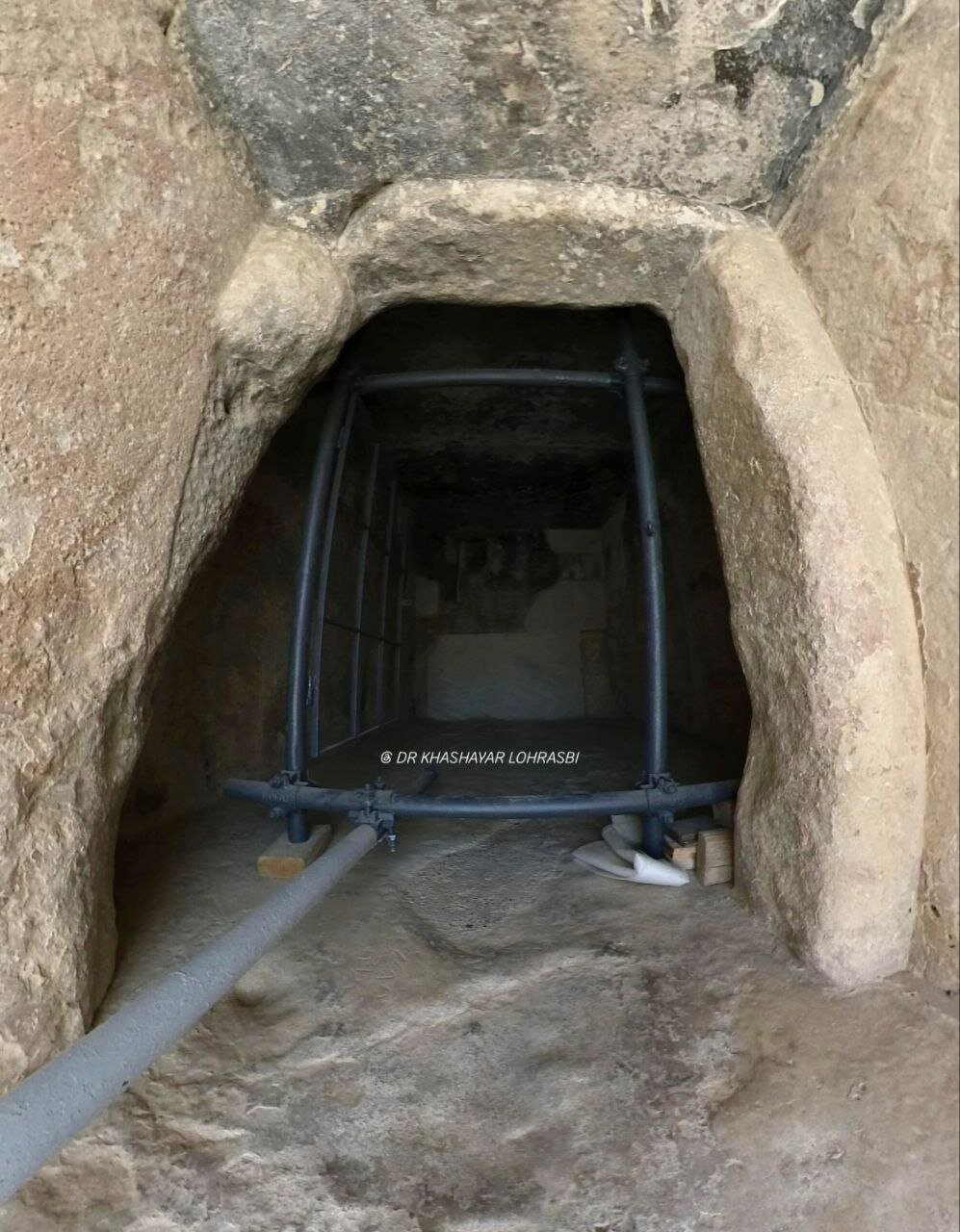 انتشار برای اولین بار؛ درون آرامگاه کوروش این شکلی است | تصاویر