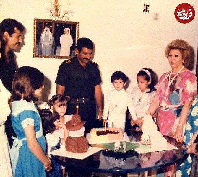 ساجده، همسر اول صدام در جشن تولد نوه‌اش | عکس