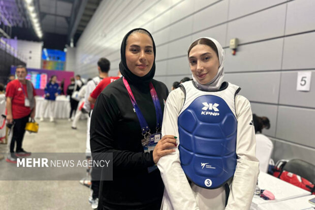 پیروزی جدید تکواندوکاران ایرانی در رقابت‌های چین | این دختر و پسر جوان صعود کردند+ عکس