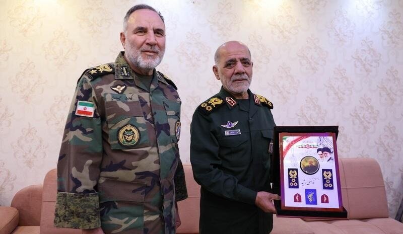 اعطای درجه سپهبدی به فرمانده شهید سپاه + عکس