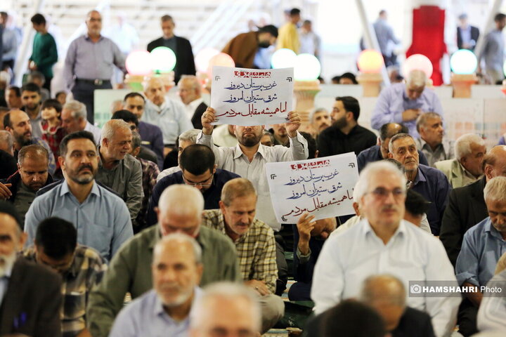 نماز جمعه تهران به امامت حجت‌الاسلام و المسلمین محمدجواد حاج‌علی‌اکبری