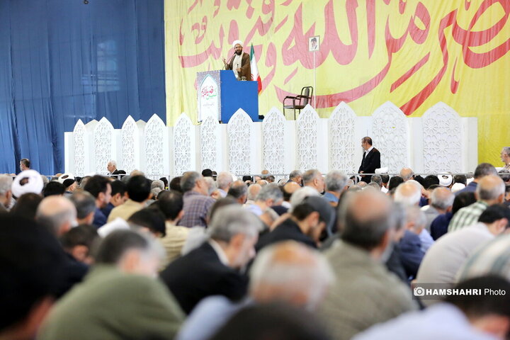 نماز جمعه تهران به امامت حجت‌الاسلام و المسلمین محمدجواد حاج‌علی‌اکبری