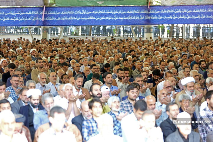 نماز جمعه تهران به امامت حجت‌الاسلام و المسلمین محمدجواد حاج‌علی‌اکبری