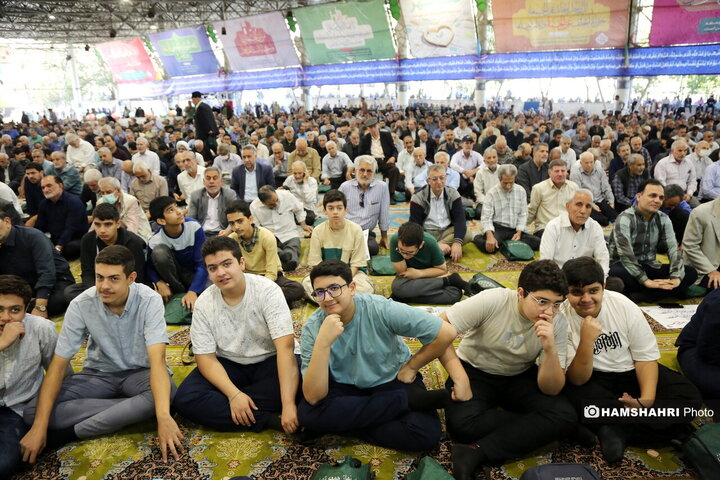 نماز جمعه تهران به امامت حجت‌الاسلام و المسلمین محمدجواد حاج‌علی‌اکبری
