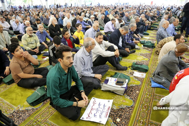 نماز جمعه تهران به امامت حجت‌الاسلام و المسلمین محمدجواد حاج‌علی‌اکبری