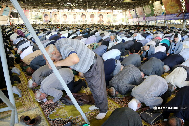 نماز جمعه تهران به امامت حجت‌الاسلام و المسلمین محمدجواد حاج‌علی‌اکبری