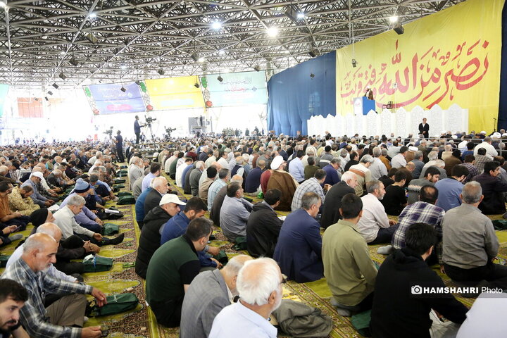 نماز جمعه تهران به امامت حجت‌الاسلام و المسلمین محمدجواد حاج‌علی‌اکبری