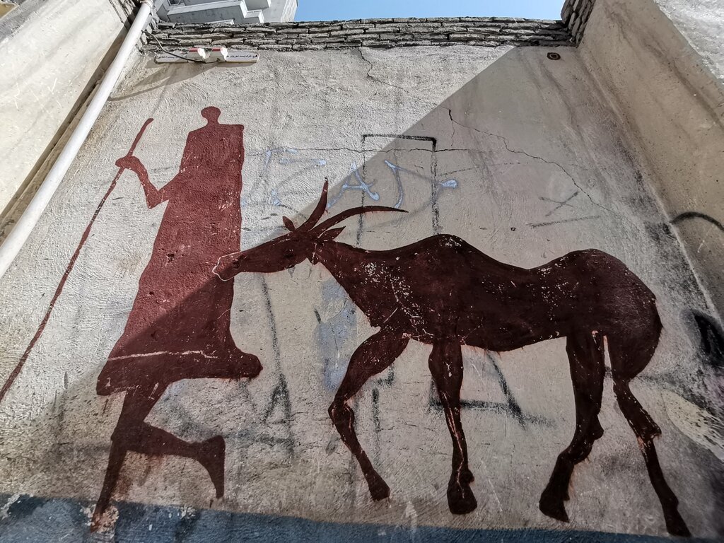 گالری نقاشی در کوچههای روستا | روایت هنرمندانی که دیوار و در را به جای بوم نقاشی انتخاب کردند