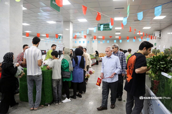 افتتاح همزمان ۶ بازار میوه تره بار در تهران