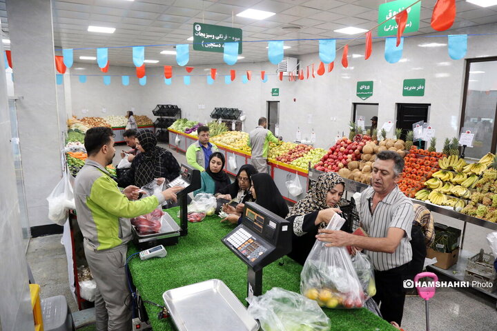 افتتاح همزمان ۶ بازار میوه تره بار در تهران