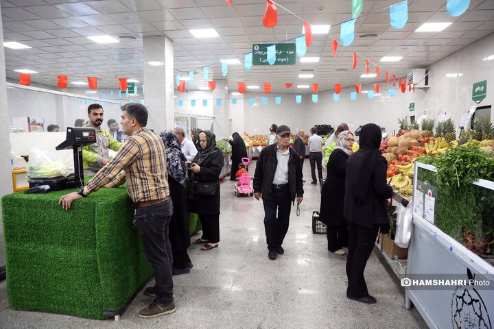 افتتاح همزمان ۶ بازار میوه تره بار در تهران