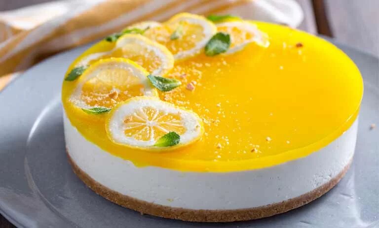 طرز تهیه چیز کیک لیمویی با عطر و طعمی فوق العاده