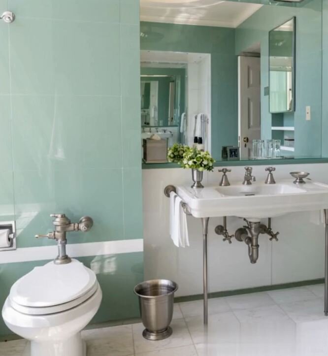 حمام تاریخی کاخ سفید به دستور ترامپ بازسازی شد! | تصاویر