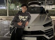 پلاک لامبورگینی پسر رونالدو از خود ماشین گران‌تر است | عکس