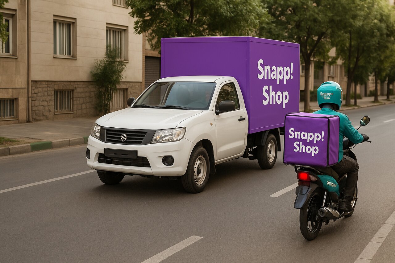 ارسال کالا از اسنپ شاپ به روش عادی