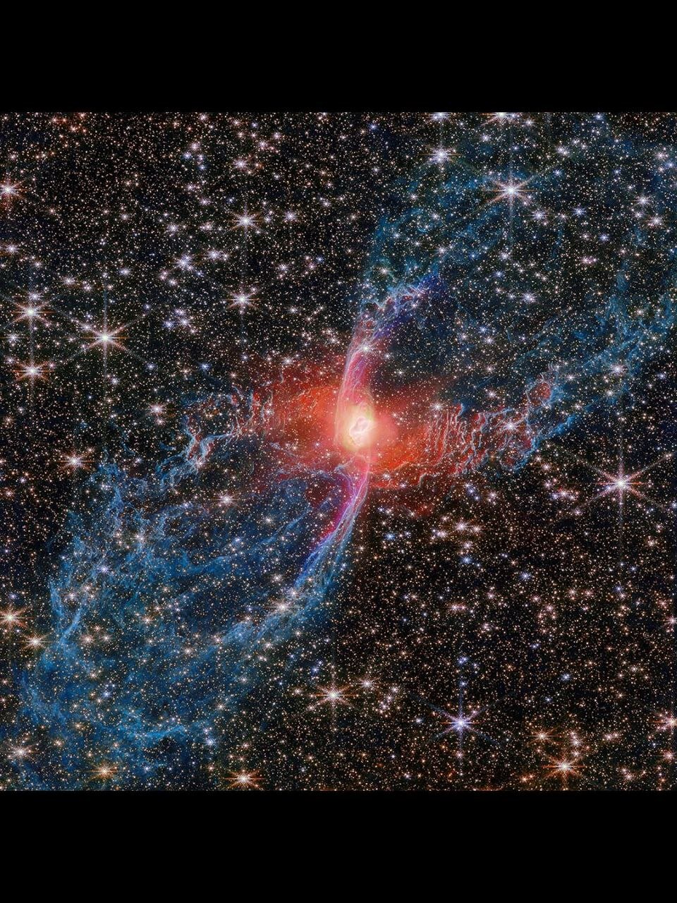 تازه ترین تصاویر از  لحظه جالب مرگ یک ستاره