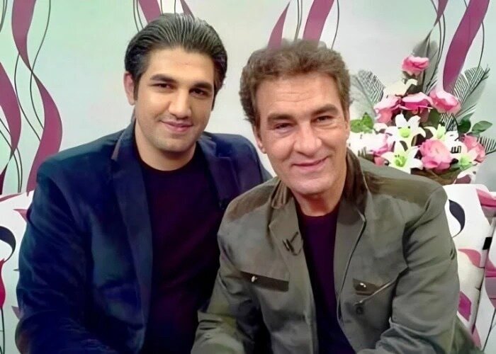 جعفر دهقان و پسرش
