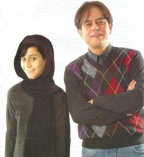  رحیم نوروزی و دخترش
