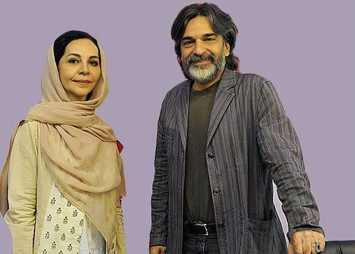 اردلان شجاع کاوه و همسرش