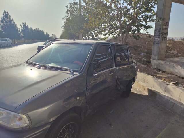 تصادف عجیب ۳ سرویس مدرسه در تهران + تصاویر | دانشآموزان دختر و پسر مصدوم شدند