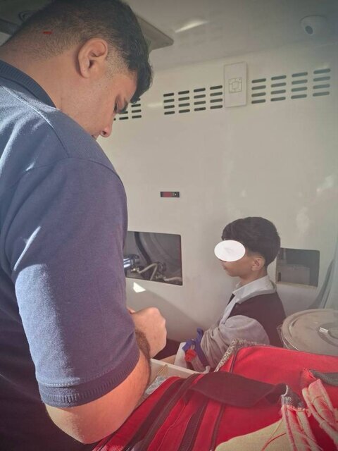 تصادف عجیب ۳ سرویس مدرسه در تهران + تصاویر | دانشآموزان دختر و پسر مصدوم شدند