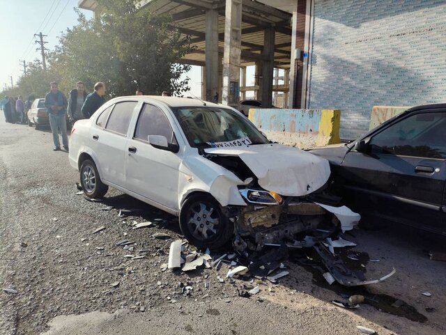 تصادف عجیب ۳ سرویس مدرسه در تهران + تصاویر | دانشآموزان دختر و پسر مصدوم شدند