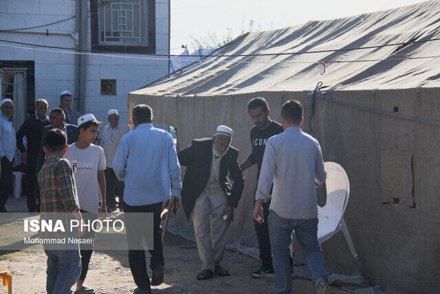 سوگواری در زادگاه صابر کاظمی