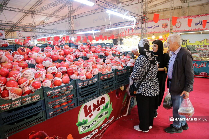 برگزاری جشنواره انار در مصلای تهران