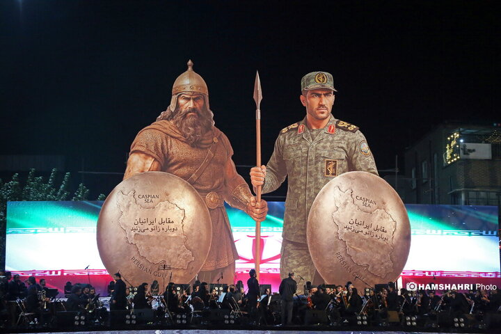 والرین امشب در میدان انقلاب مقابل اقتدار ایرانیان زانو زد